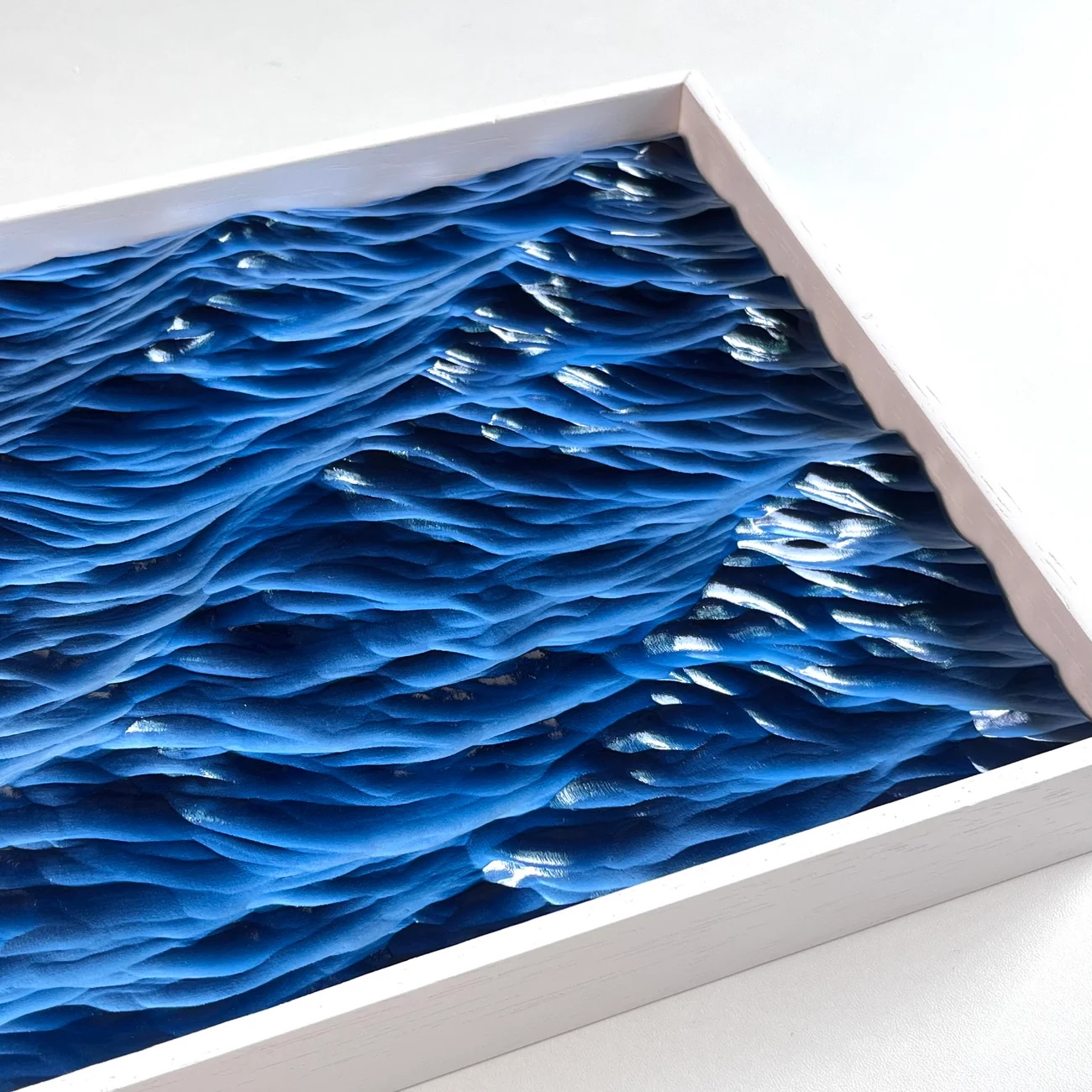Handcarved Ocean Waves